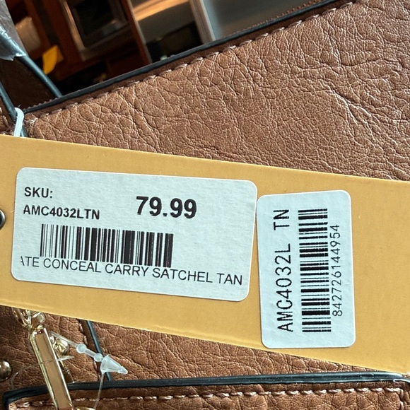 NWT Jessie James Kate Concealed Carry Lock and Key Satchel with Coin Pouch - Picture 16 of 16